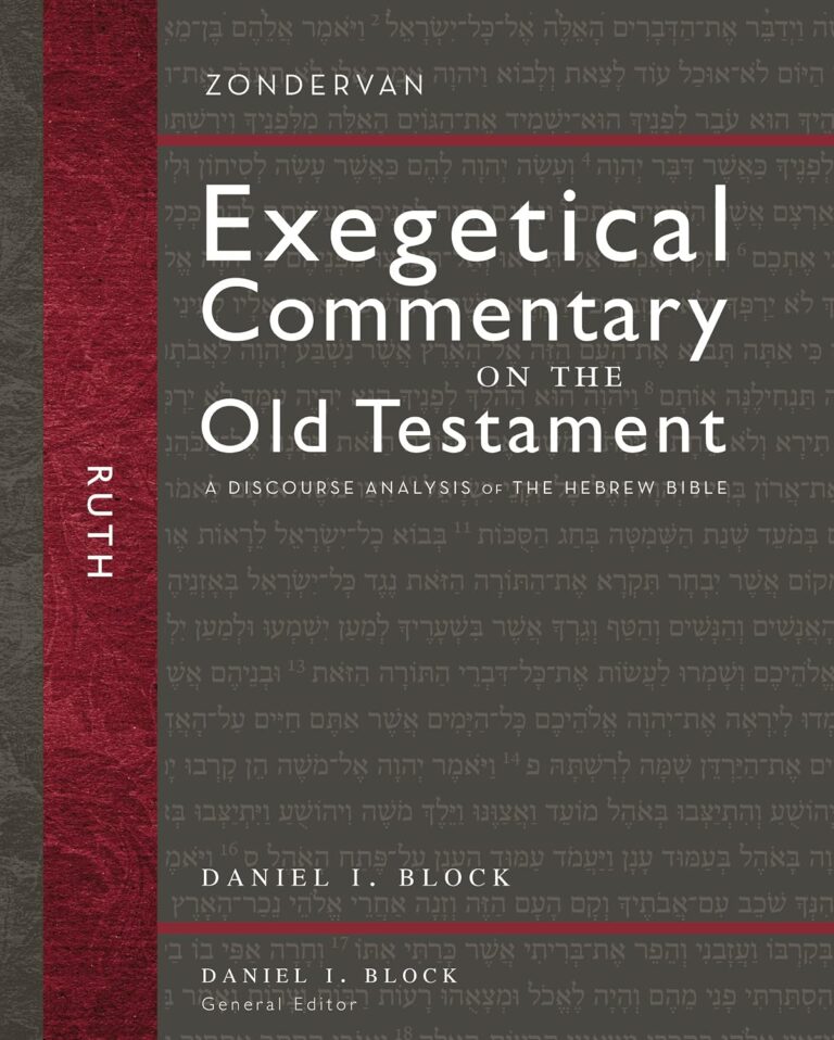 Ruth: A Discourse Analysis of the Hebrew Bible